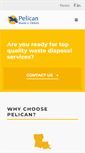 Mobile Screenshot of pelicanwaste.net